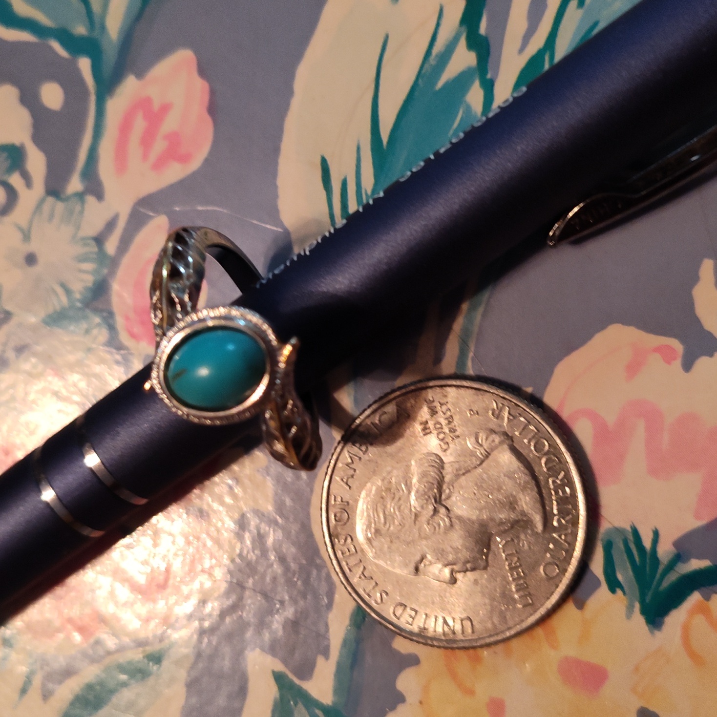Simple Turquoise Ring
